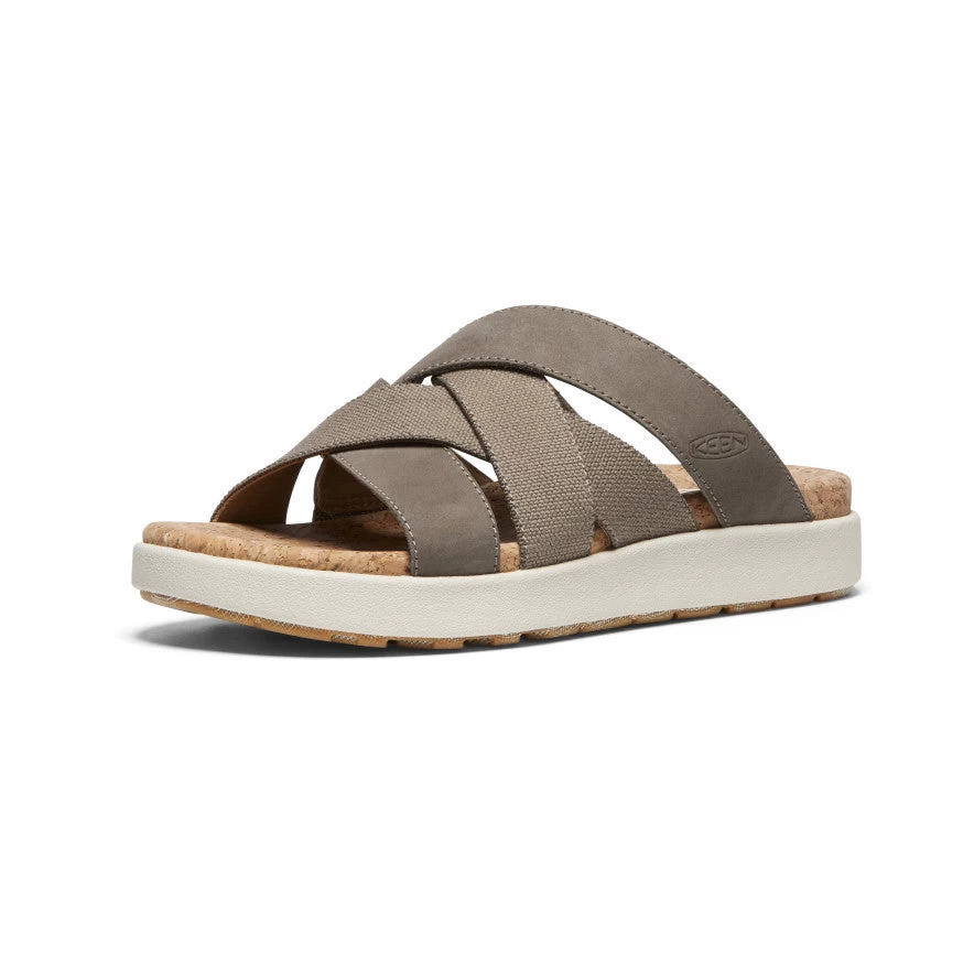 Keen Women's Elle Mixed Slide | Brindle/Birch 5 Keen Women's Elle Mixed Slide | Brindle/Birch - Image 3