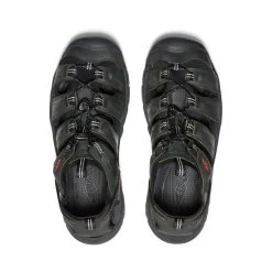 Keen Men's Targhee III Sandal | Grey/Black -Shoes Haven Shop ed84799ec7e4f02774aae05fe39e3a4713d64500