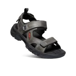 Keen Men's Targhee III Open Toe Sandal | Grey/Black -Shoes Haven Shop f01f00a3325d3a1fe457a741bd8ff88a1df936a5