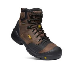 Keen Men's Portland 6" Waterproof Boot (Carbon-Fiber Toe) | Dark Earth/Black -Shoes Haven Shop f607d2d093ec3f0e3632e4b5bee44a11d52e0430