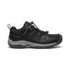 Keen Big Kids' Targhee Waterproof Shoe | Black/Steel Grey