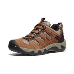 Keen Men's Headout Waterproof Hiking Shoe | Bison/Fossil Orange -Shoes Haven Shop faa0ff81fcc3e4142cfc12a46f8708e48bfa9a39