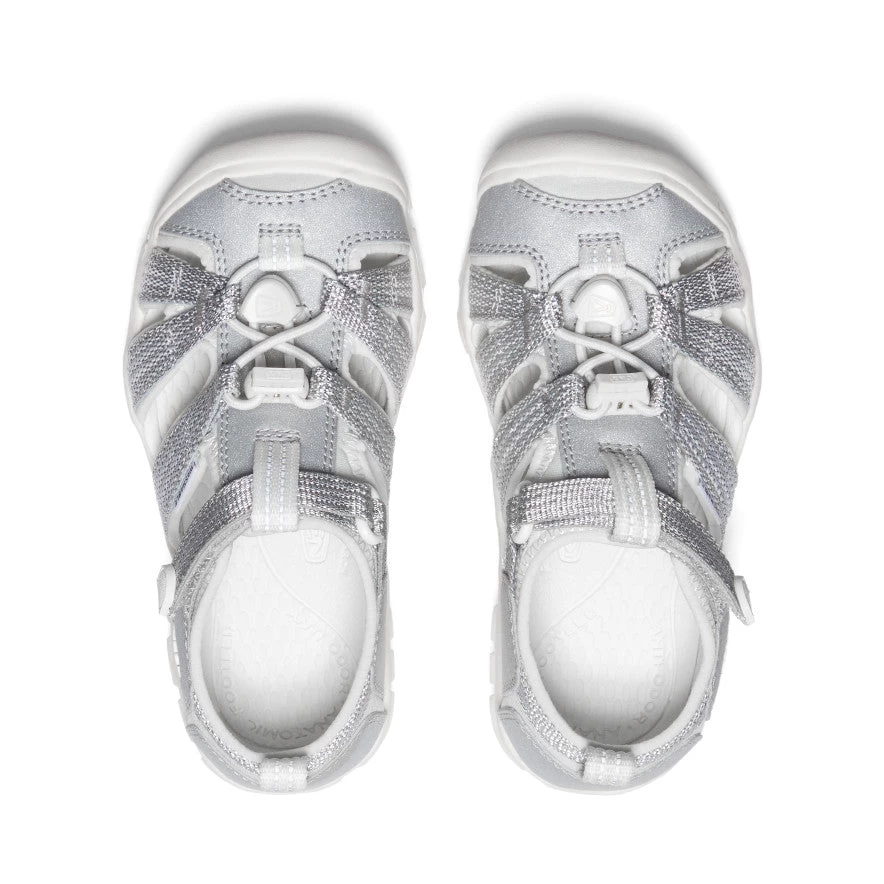 Keen Little Kids' Seacamp II CNX | Silver/Star White 6 Keen Little Kids' Seacamp II CNX | Silver/Star White - Image 4