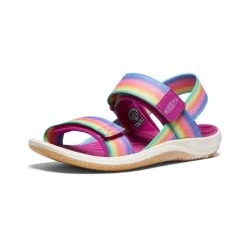 Keen Big Kids' Elle Backstrap | Rainbow/Festival Fuchsia -Shoes Haven Shop fcb2b4ad014eb7760a5ab95b5f186bdfcf9dd4b8