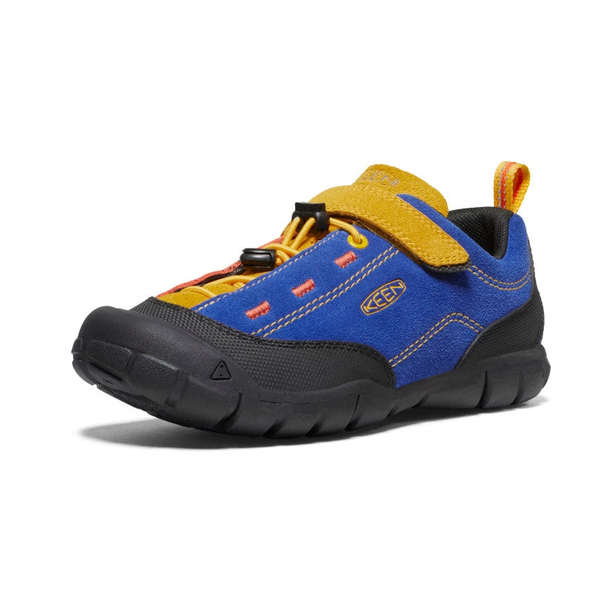 Keen Big Kids' Jasper II Sneaker | Surf/Orange 5 Keen Big Kids' Jasper II Sneaker | Surf/Orange - Image 3